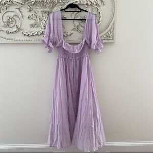 Lilac “nap dress”
